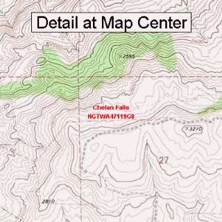   Map   Chelan Falls, Washington (Folded/Waterproof): Sports & Outdoors