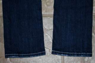 MISS ME Crystal STUDDED Flap Pkt STRAIGHT Jeans sz 26 x 34 by Mek EUC 