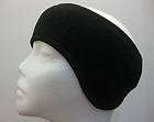 women black soft fleece stretch ski headband ear warme $