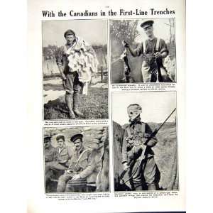  : 1915 WORLD WAR BRITISH SOLDIERS MUSIC GAS CANADIAN: Home & Kitchen