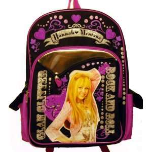  Hannah Montana Miley Cyrus Backpack 16 Full Size: Toys 