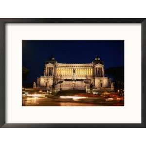  Vittorio Emanuele Monument, Rome, Italy Collections Framed 