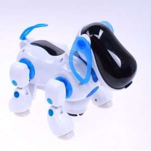   Robotic Pet Electronic Dog Toy Music Lights Puppy: Toys & Games