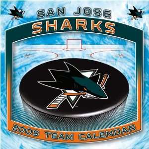  San Jose Sharks NHL Box Calendar: Sports & Outdoors