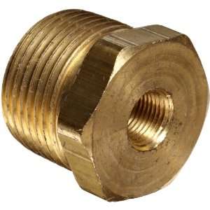 Anderson Metals Brass Pipe Fitting, Hex Bushing, 3/4 Male Pipe x 1/8 
