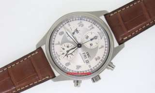 IWC Spitfire Pilots Chronograph Auto Watch IW371702   