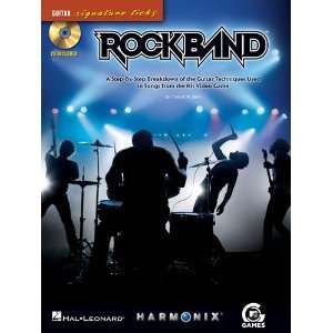  Rock Band   Guitar Signature Licks   Book and CD Package 