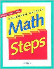 Houghton Mifflin Math Steps Student Edition Level 5 2000, (0395980127 