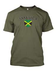 tcombo jamaica jamaican country flag football soccer crest shield 