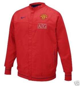 NIKE Manchester United 09 Woven LU Jacket AIG RED MED  