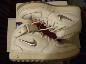 Nike AIR FORCE 1 MID SJ Retro 1998 Jewel 10.5 98 i one rare vtg og 