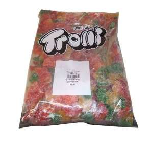 Trolli Gummy Candy Super Sour Gummy Bears 5 Pound Value Bulk Bag