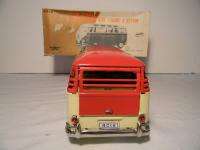 1960S VOLKSWAGEN VW TRANSPORTER MICRO BUS WITH DRIVER TIN LITHO JAPAN 