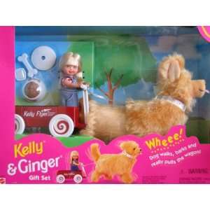  Barbie KELLY & GINGER Gift Set w Wagon (1997): Toys 