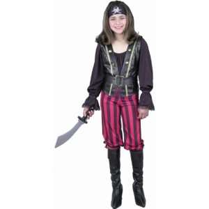  Childs Pirate Queen Costume (SizeLarge 10 12) Toys 
