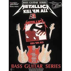  Metallica   Kill Em All*   Bass Guitar Songbook Musical 
