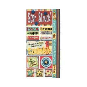   Inch Star Struck Cardstock Stickers Star Struck: Arts, Crafts & Sewing
