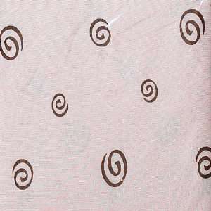  Frenchie Mini Couture Crib Sheet, Pink Swirls: Baby