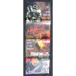  Freddy/Jason/Leatherface 2006 DC Folded Promo Poster 