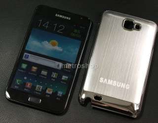 Aluminium chrome skin hard case for Samsung Galaxy Note i9220 N7000 