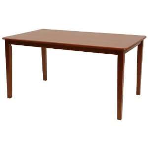  ABM Wood Rounded Edge Dining Table, Cherry