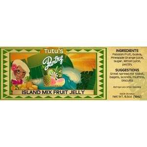 Hawaii Maui Tutus Pantry Island Mix Fruit Jelly 3 Jars:  