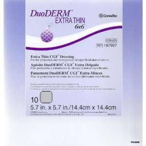  Dressing Hydrocolloid DuoDerm extra thin sterile dressing 