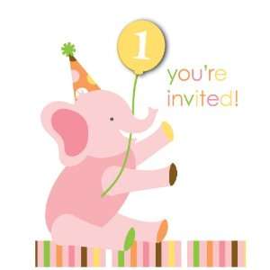   Converting Sweet Safari Pink 1st Birthday Invitations: Everything Else