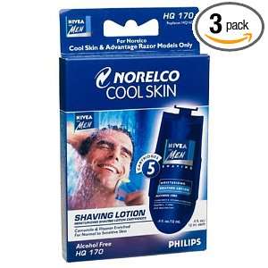 Philips Norelco HQ170 Cool Skin Nivea for Men Lotion Replacement 