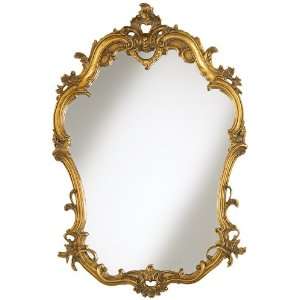   Classic Contours Antique Gold 43 High Wall Mirror: Home Improvement