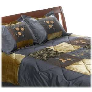  Wamsutta Jordan California King Comforter Set, Brown