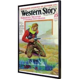  Western Story Magazine (Pulp) 11x17 Framed Poster