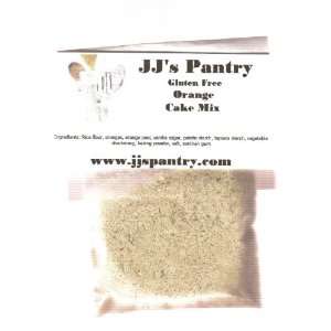 JJs Pantry Gluten Free Orange Cake Mix  Grocery & Gourmet 