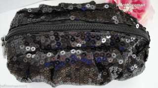 FELIX REY BLACK SEQUIN POUCH BAG HOT BRAND NEW♥ BIN  