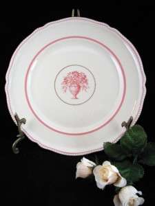 Art DECO Rosenthal Sheraton Ivory + Pink Dinner Plate VERY GOOD COND 