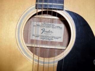1970s Vintage FENDER Acoustic Guitar F 15 F15 w/Hard Case  