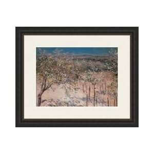  Orchard With Flowering Apple Trees Colombes Framed Giclee 