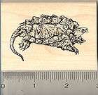 alligator snapping turtle rubber stamp new wm h6907 expedited shipping