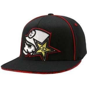  Metal Mulisha Black Monumental RockStar Flex Fit Hat 