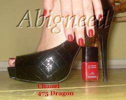 CHANEL Le Vernis 475 DRAGON Red Nail Colour Polish LE  