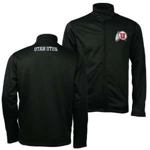  Utah Utes Team Color Polyester Full Zip Jacket (Black 