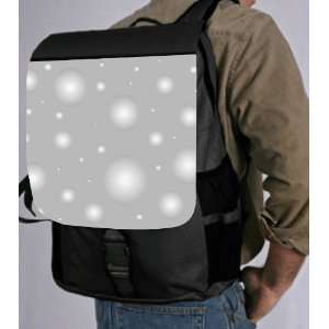  Grey Bubbles Design Back Pack   School Bag Bag   Laptop Bag  Book 