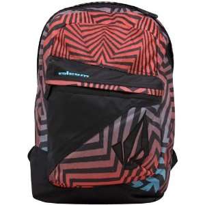  Volcom Archetype Red Combo Backpack