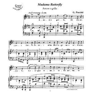  Puccini: Madama Butterfly   Amore o grillo   Pinkerton 