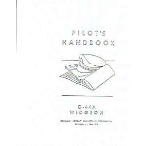  Grumman G 44 Aircraft Handbook Manual Grumman Books