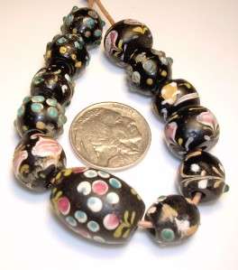   FANCY TRADE BEADS WITH ONE FRENCH AMBASSADOR   trade beads  