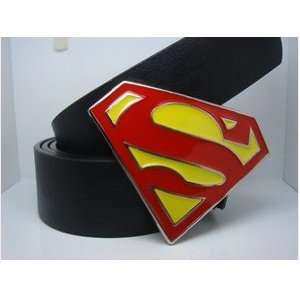 Mens Brand New Superman Belt & Buckle Great Gift G03h 