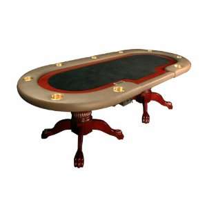    The Premier Premium Poker Table Suited Speed Red Furniture & Decor