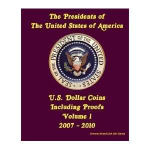 Armored Brand USA Presidential Dollar Complete (P,D,S) Album 3 Vol Set