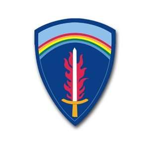  United States Army Europe Command Patch Decal Sticker 3.8 